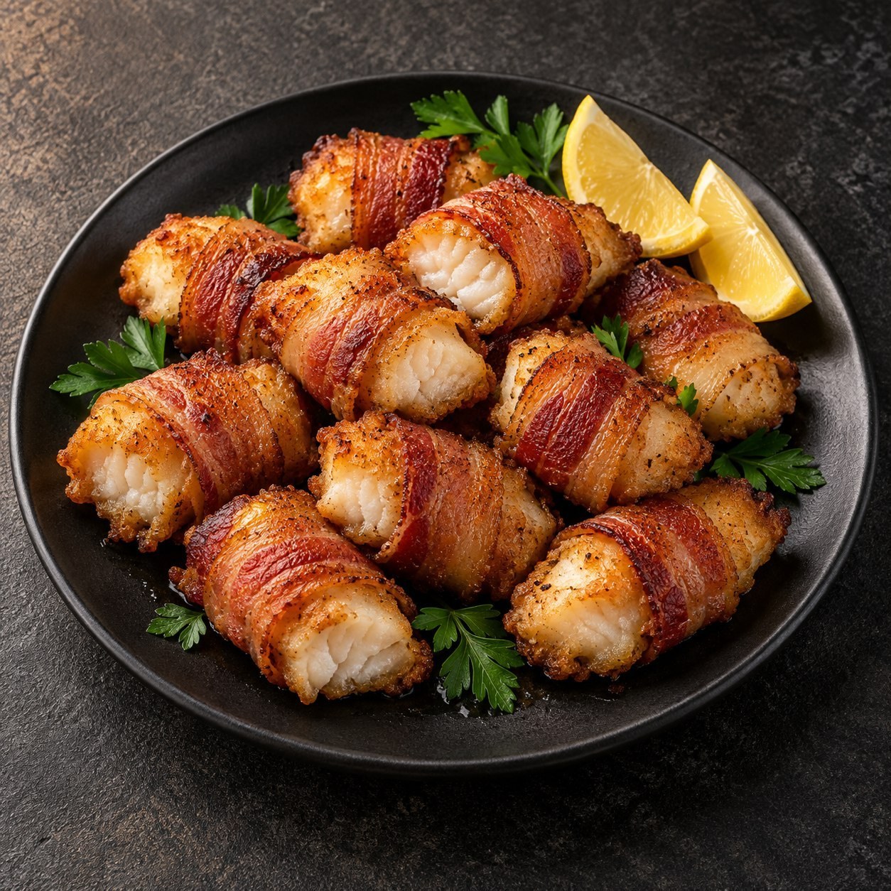 Sugestão de preparo: Tilápia com bacon