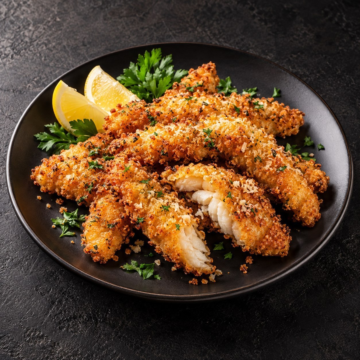 Sugestão de preparo: Tilápia crispy